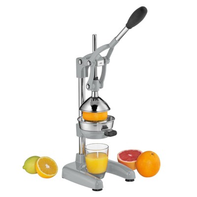 Commercial Grade Silver Matte Citrus Press Juicer
