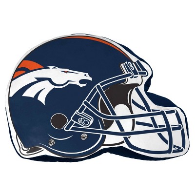 NFL Denver Broncos Helmet Cloud Pillow