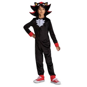 Sega Kids' Sonic the Hedgehog Movie 3 Shadow Halloween Costume - 1 of 4