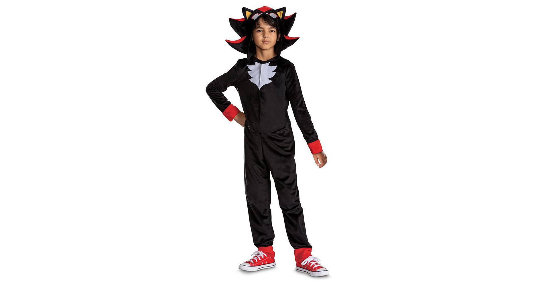 Sega Kids' Sonic the Hedgehog Movie 3 Shadow Halloween Costume