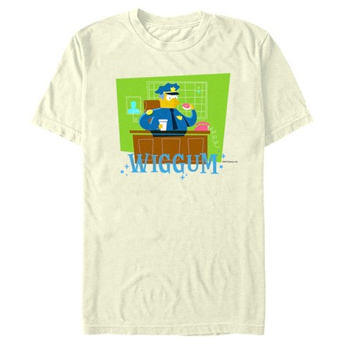 Men's The Simpsons Officer Wiggum's Office T-shirt : Target
