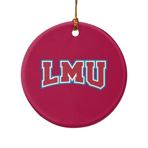 Loyola Marymount University Primary Logo Porcelain Holiday Christmas Tree Ornament - image 1 of 4