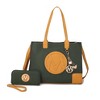 MKF Collection Louise Women’s Tote Bag and Wallet Set by Mia K - 2 of 4