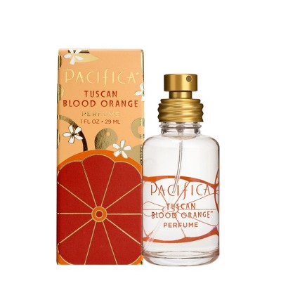 women's perfume orange bottle