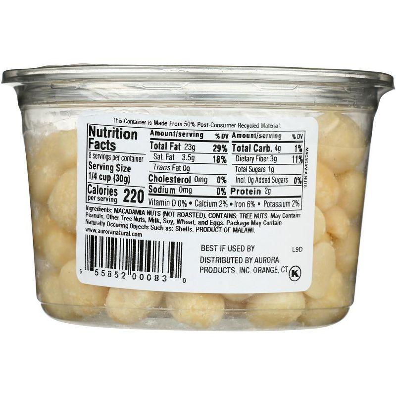 Aurora Products Raw Whole Macadamias - Case of 12/8 oz, 3 of 7