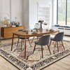 COZONY Trellis Area Rug for Living Room, Washable Ultra-Thin Soft Rugs for Bedroom,Large Non-Slip Non Shedding Carpet for Dining Room Office - 3 of 4