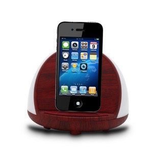 Link Wood Wireless Charger With LED Night Lamp - Great Addition to Any Office or Bedroom - 1 of 4