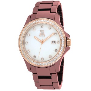 Jivago Women's Ceramic Maroon MOP Dial Watch - JV9415 - 1 of 1