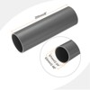 Unique Bargains PVC Water Plumb DIY Crafts High Impact Rigid Round Pipes 8" Length - 2 of 4