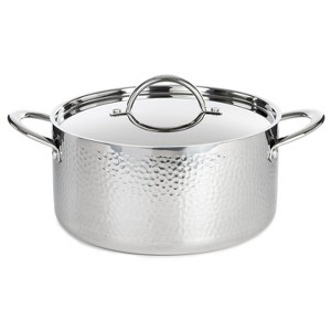 BergHOFF Vintage Tri-Ply Copper Dutch Oven With Stainless Steel Lid, Gold - 1 of 4