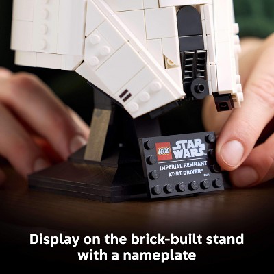 Детские конструкторы LEGO Star Wars Imperial Remnant AT-RT Driver Helmet 75458 — фото 6
