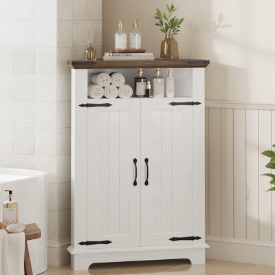 Bathroom Corner Storage Cabinet, Small Corner Cabinet