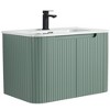 Caskvalley Modern Bathroom Vanity with Straight Fluted Design - Sink Included - 2 of 4