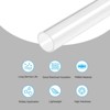 Unique Bargains Lamp Lantern Water Cooling System Acrylic Round Pipe Clear 18" - 3 of 4