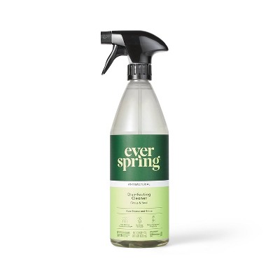 Citrus Basil All Purpose Disinfecting Spray - 28 fl oz - Everspring&#8482;