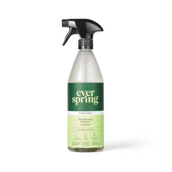 Citrus Basil All Purpose Disinfecting Spray - 28 fl oz - Everspring™