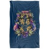 Harry Potter Hogwarts Multi-Colored Floral Crest Silky Touch Super Soft Throw Blanket 36'' x 58'' - 2 of 4