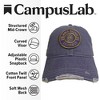 James Madison University Vintage Trucker Hat Vintage Cotton Till Trucker Cap With Campus Lab Branding Royal OS - 2 of 4
