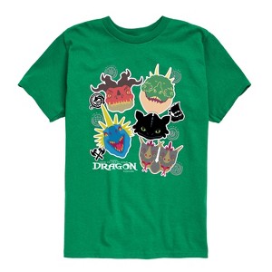 Boys' - How to Train Your Dragon - Dragons Short Sleeve Graphic T-Shirt - 1 of 4
