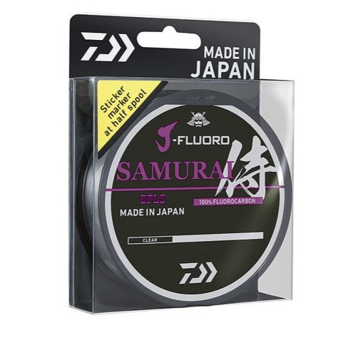 NEW Daiwa J-Fluoro Fluorocarbon Leader Clear Parrallel Spooling band 4lb 100Yd 