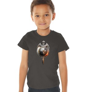 Toddler Boys' Star Trek Terran Empire T-Shirt Charcoal - 1 of 4