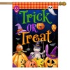 Briarwood Lane Halloween Double Sided House Flag 40x28 For Outdoor Trick Or Treat Party For Halloween House Flag - 2 of 4