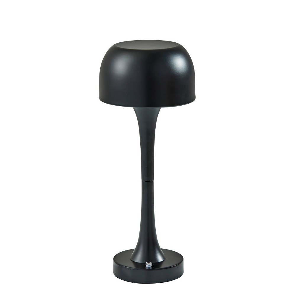 Photos - Floodlight / Street Light Adesso Jimmy Cordless Table Lamp: 15" Metal Dome, 3-Level Touch Dimmer, In 