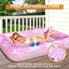 Sloosh 85"  Inflatable Tanning Pool Suntan Lounge Lounger Float for Adults Extra Large Suntan Tub - 3 of 4