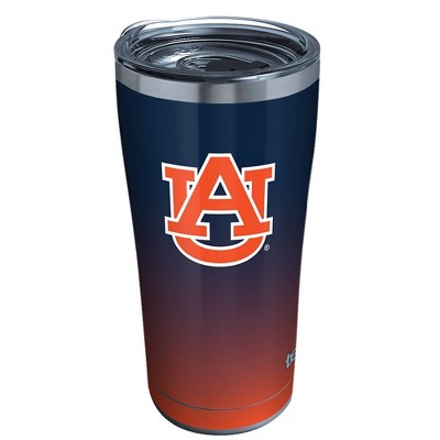 NCAA Auburn Tigers 20oz Ombre Stainless Steel Tumbler with Lid