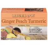 Bigelow Ginger Peach Turmeric Tea Bags - 18ct