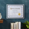 Best Paper Greetings 48 Sheets Blue Certificate of Completion Award Paper with Gold Foil Stickers Seals for Graduation Diploma, 8.5 x 11 In - 2 of 4