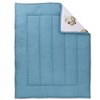 Lincove Vintage Cars Toddler Quilt - 100% Cotton Reversible Design Lightweight and Breathable Toddler Blanket 47" x 39" - 2 of 3