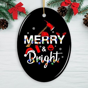 Firefighter Christmas Ornament| OrnamentallyYou - 1 of 4