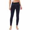 Coolmee Women's High Waisted Jeans Pull On Jeggings Tummy Control Skinny Trendy Jeans Leggings - 3 of 4