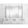 Hamilton Hills 48" x 40" Silver Trifold Mirror With Full-Length Beveled Edges - image 4 of 4