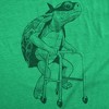 Mens Funny T Shirts Elderly Fighter Tortoise Sarcastic Turtle Graphic Novelty Tee For Men - Crazy Dog Men's T Shirt - 2 of 4