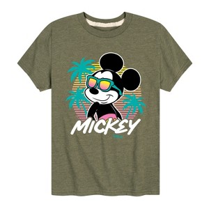 Boys' - Disney - Mickey Sunset Shades Short Sleeve Graphic T-Shirt - 1 of 4