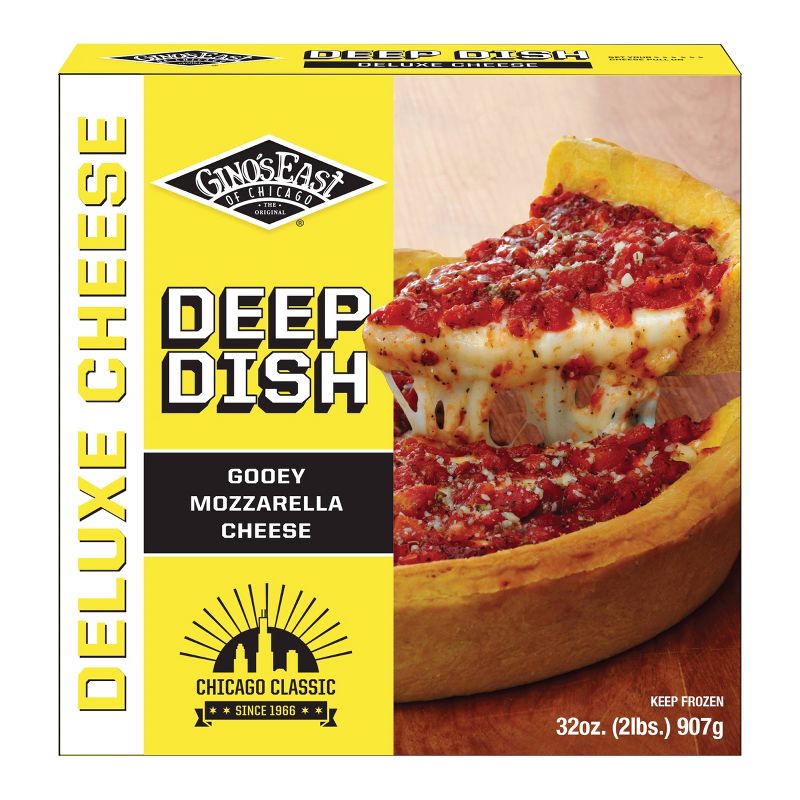 Gino's East Deep Dish Cheese Frozen Pizza - 32oz, 2 of 6