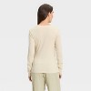 Women's Slim Fit Long Sleeve Top - A New Day™ - 2 of 4