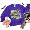 Simply Sage Market Women's Graphic Sweatshirt Bad Witch Vibes Puff Print - 3 of 4