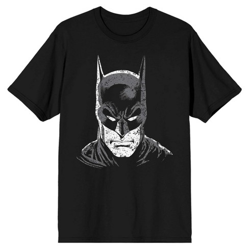 Dc Comics Batman Head Gotham Black T-shirt-x-large : Target