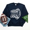 Simply Sage Market Women's Graphic Sweatshirt I Spend Friday Nights Under The Lights - 3 of 4