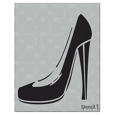 Stencil1 Heels - Stencil 8.5" x 11"