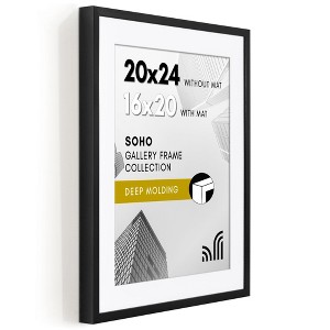 Americanflat 20x24 Picture Frame with Polished Plexiglass - Use as ...
