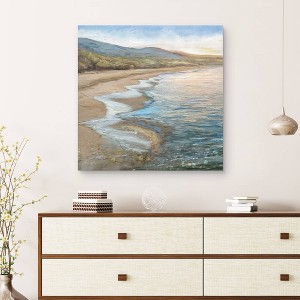 35" x 35" Rolling Tides by Studio Arts Unframed Wall Canvas - Masterpiece Art Gallery - 1 of 4