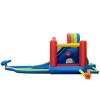Tangkula Inflatable Bounce House Slide Splash Pool Climbing Wall Park w/ Blower - 4 of 4