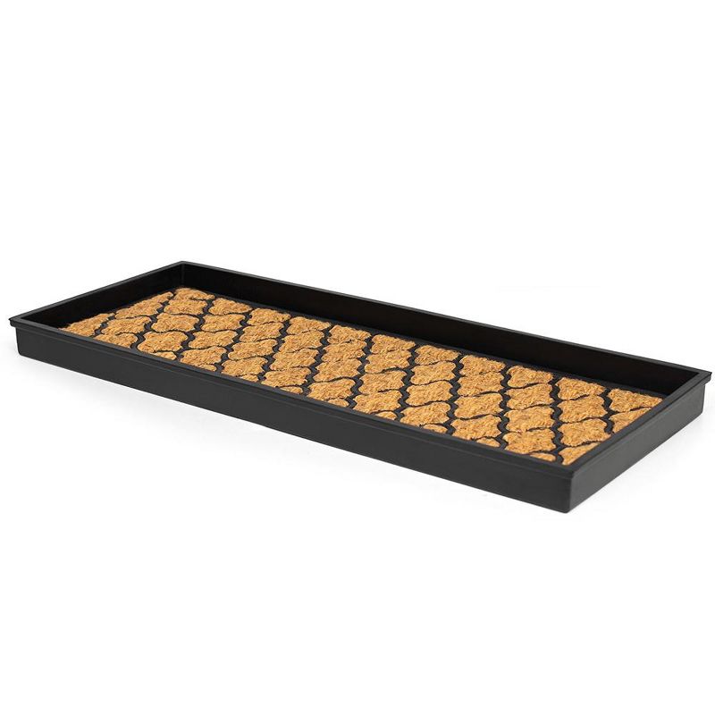 BirdRock Home Rubber Boot Tray with Coir Insert - 34 inch, 4 of 7