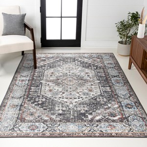 Kesan Vintage Medallion Area Rug  - JONATHAN Y - 1 of 4