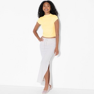 Women's Slim Fit Short Sleeve Mock Turtleneck T-Shirt - Wild Fable™ - 1 of 4