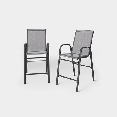 Stackable bar height on sale patio chairs